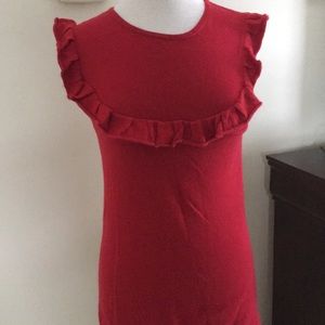 Banana Republic large red sleeveless sweater